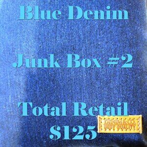 Blue Denim Junk Box #1